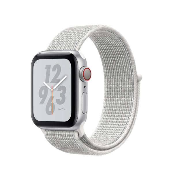 Apple Watch Nike+ Series 4 GPS + Cellular 40mm Silver Alum Case Summit White Nike Sport Loop (EOL) 2