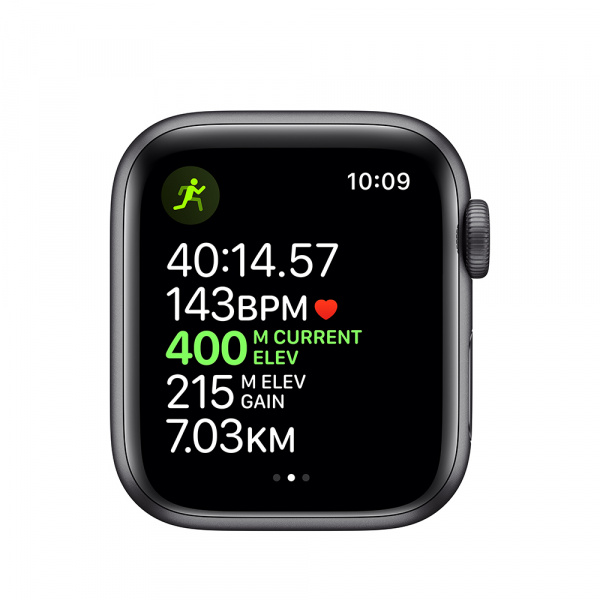 Apple Watch Series 5 GPS + Cellular 40mm Space Grey Alum Case Black Sport Band - S/M & M/L 9