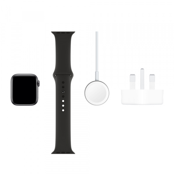 Apple Watch Series 5 GPS + Cellular 40mm Space Grey Alum Case Black Sport Band - S/M & M/L 11
