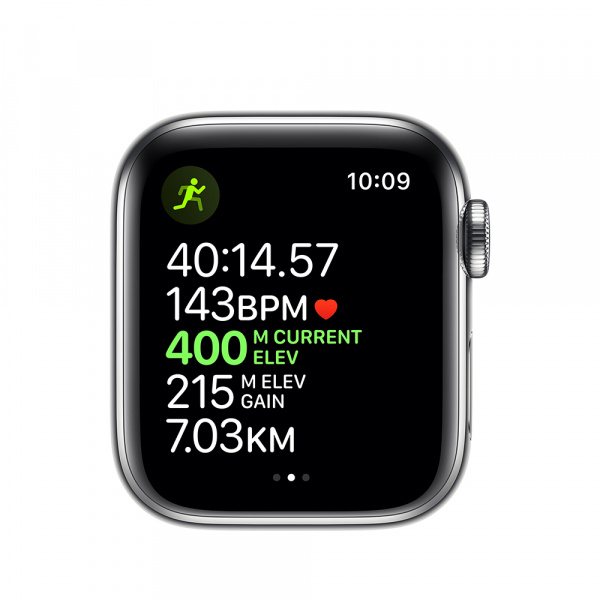 Apple Watch Series 5 GPS + Cellular 40mm S. Steel Case S. Steel Milanese Loop  3