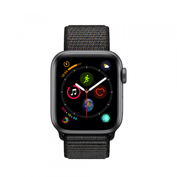 Apple Watch Series 4 GPS + Cellular 40mm Space Grey Alum Case Black Sport Loop (EOL)  1