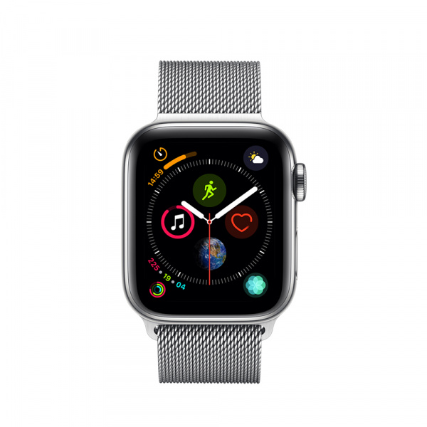 Apple Watch Series 4 GPS + Cellular 40mm S. Steel Case Milanese Loop (EOL)  1