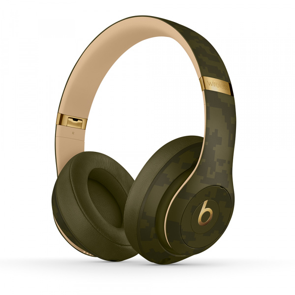 Beats Studio 3 Wireless Headphones Beats Camo Collection Forest Green (EOL)  2